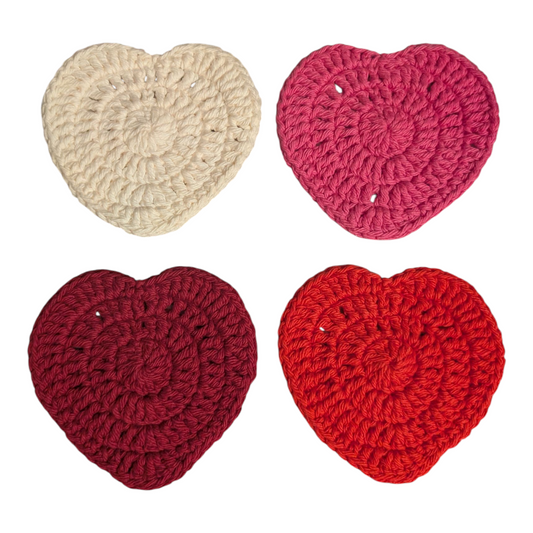 Heart Coaster Set