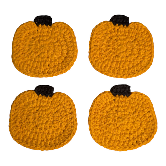 Pumpkin Coaster Set