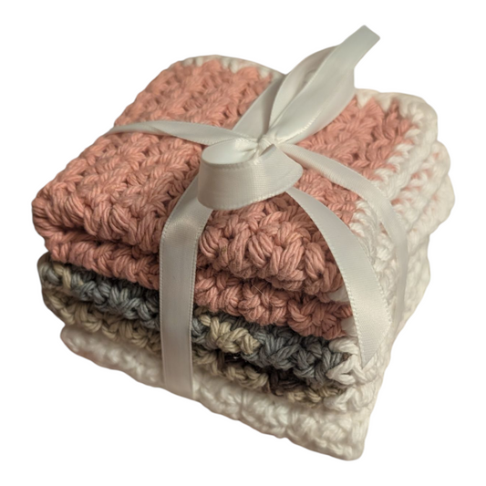 Pastel Washcloth Set